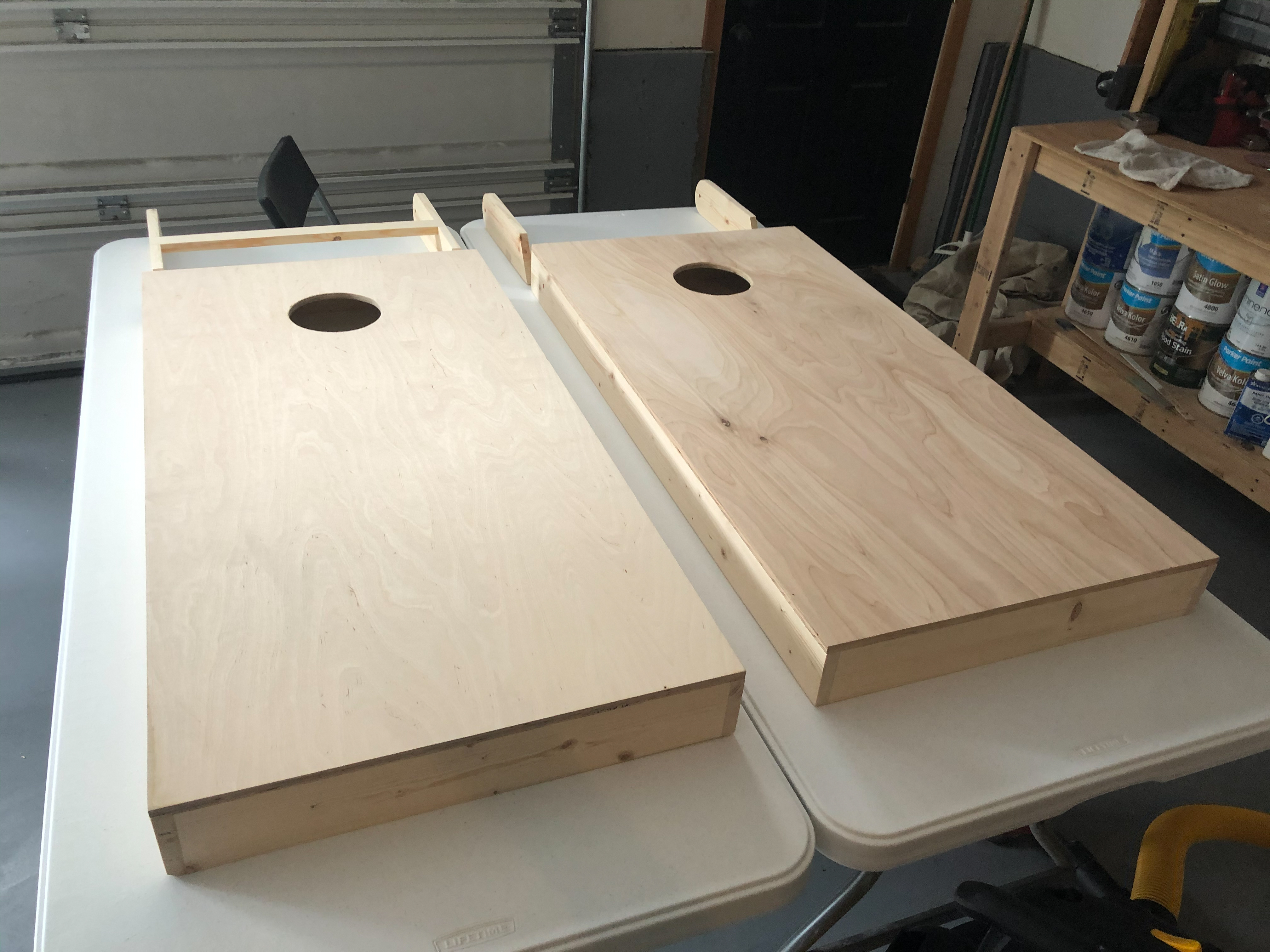 Corn hole boards