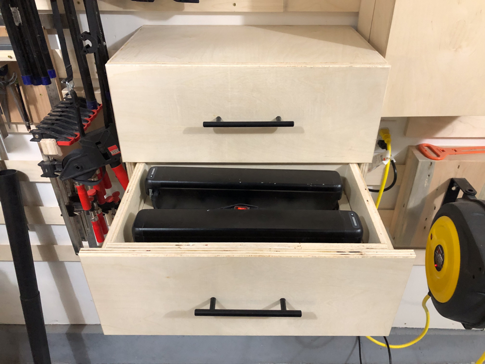 Ebike Battery Drawer