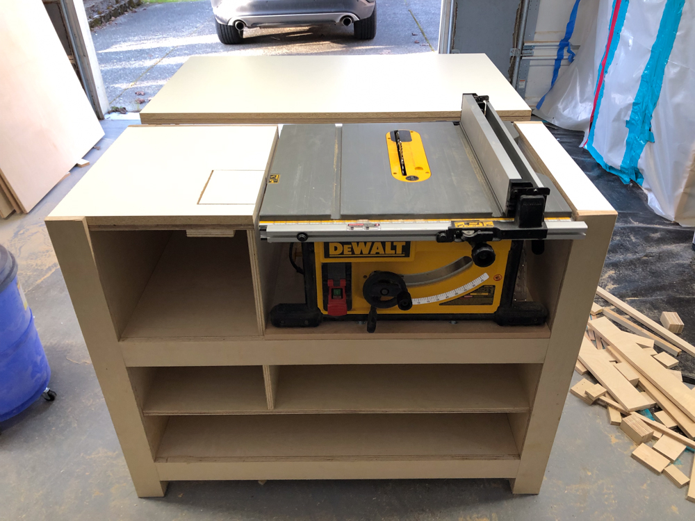 Table Saw Cart