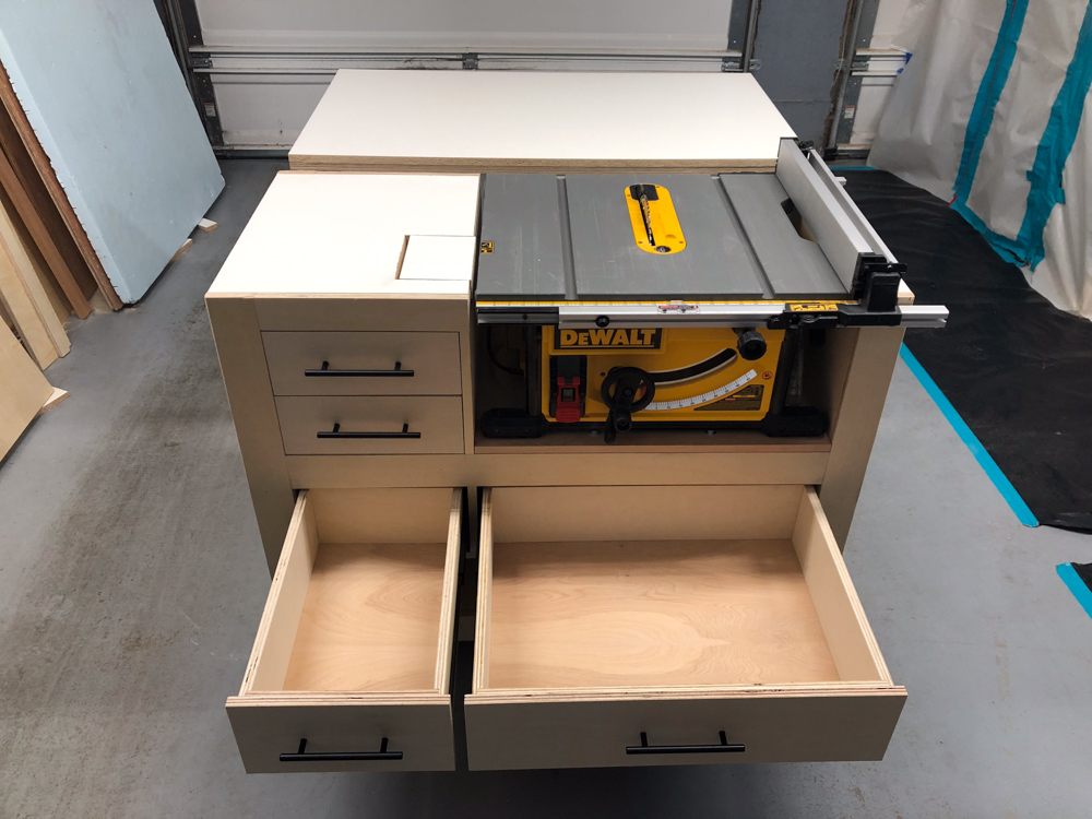 Table Saw Cart