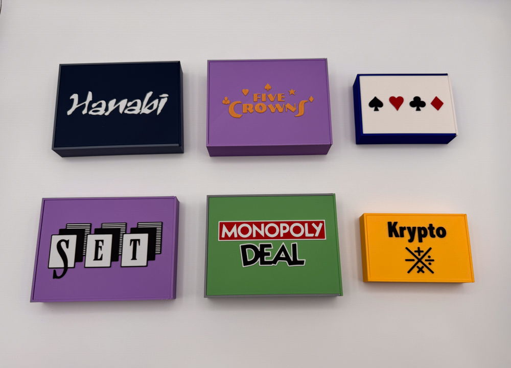 Card Game Boxes