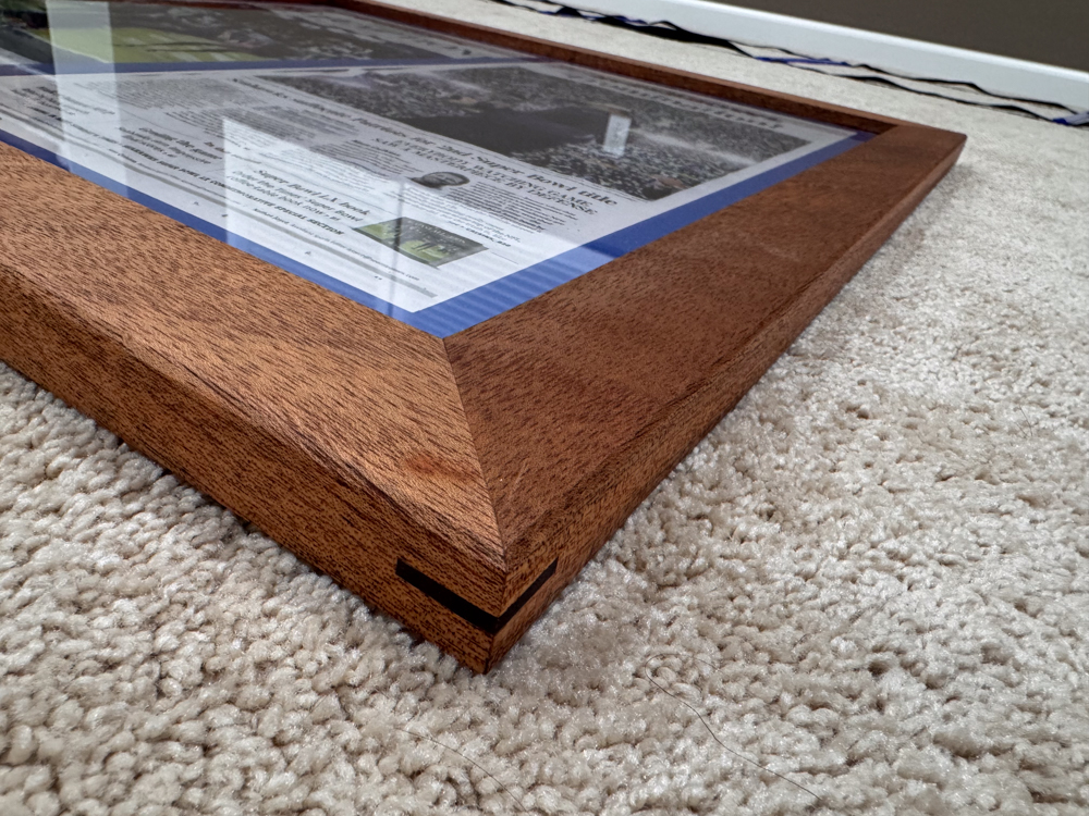 Seahawks Newspaper Frames