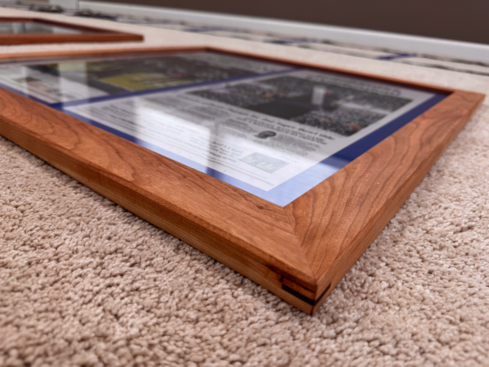 Seahawks Newspaper Frames